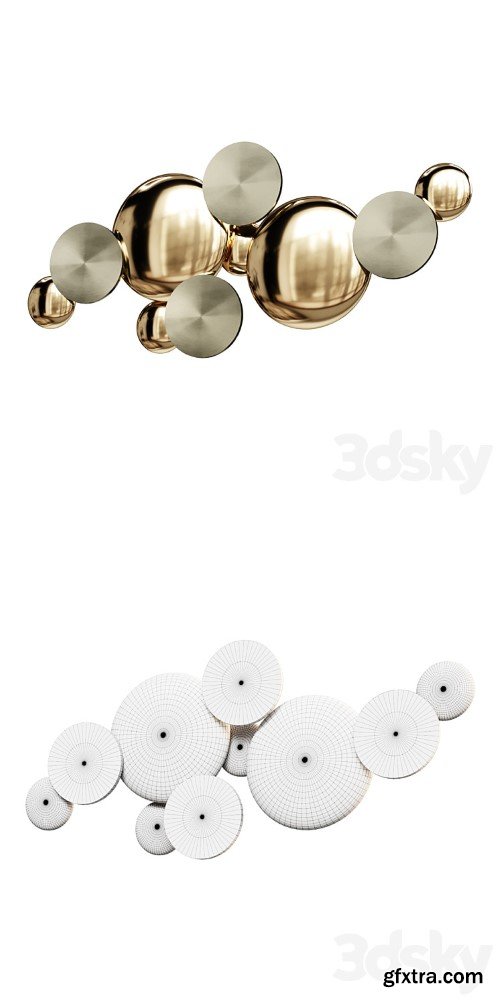 3dsky Pro - Wall decor ZHONGPAI 99915