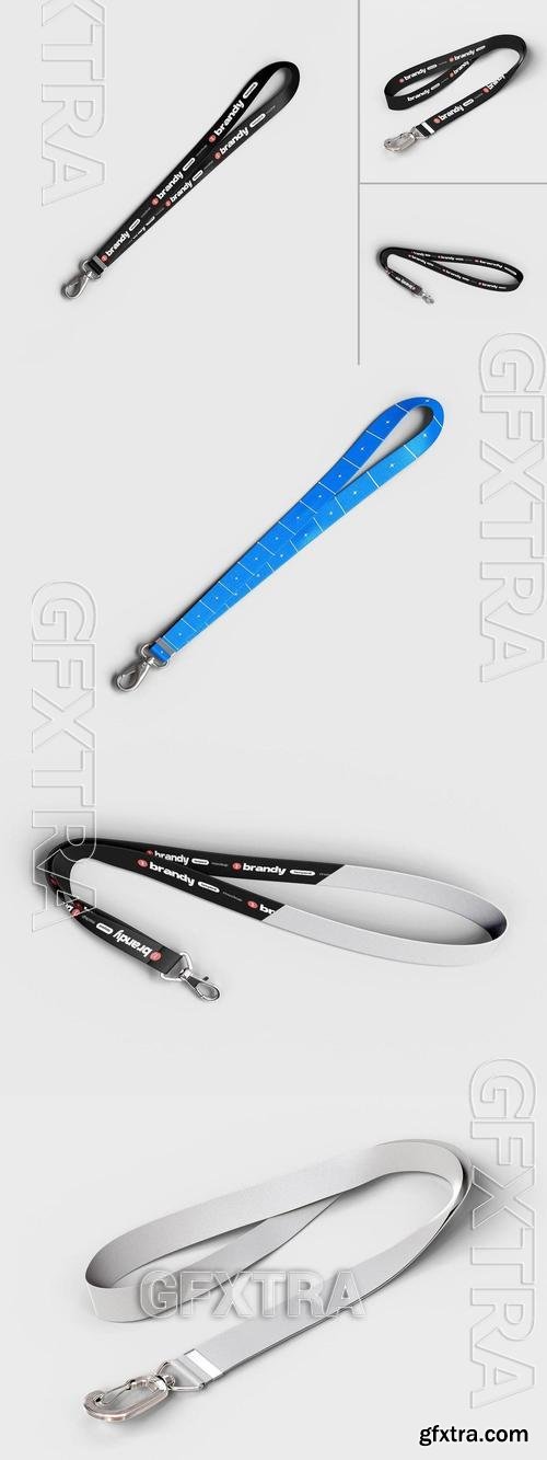 Lanyard ID Card Holder Mockup GAYHKMD