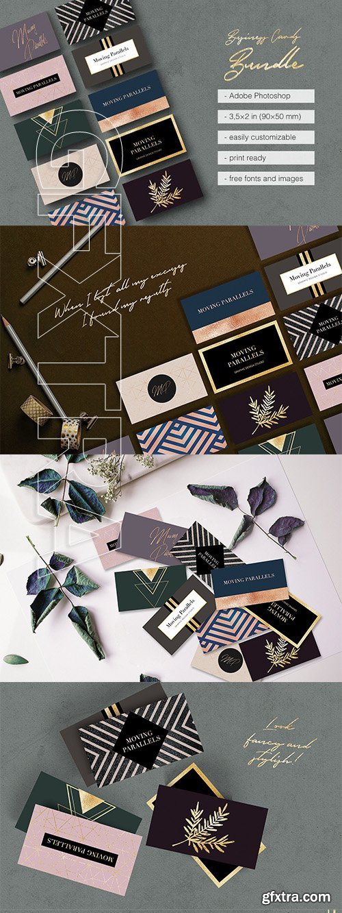 Elegant Gold Business Cards