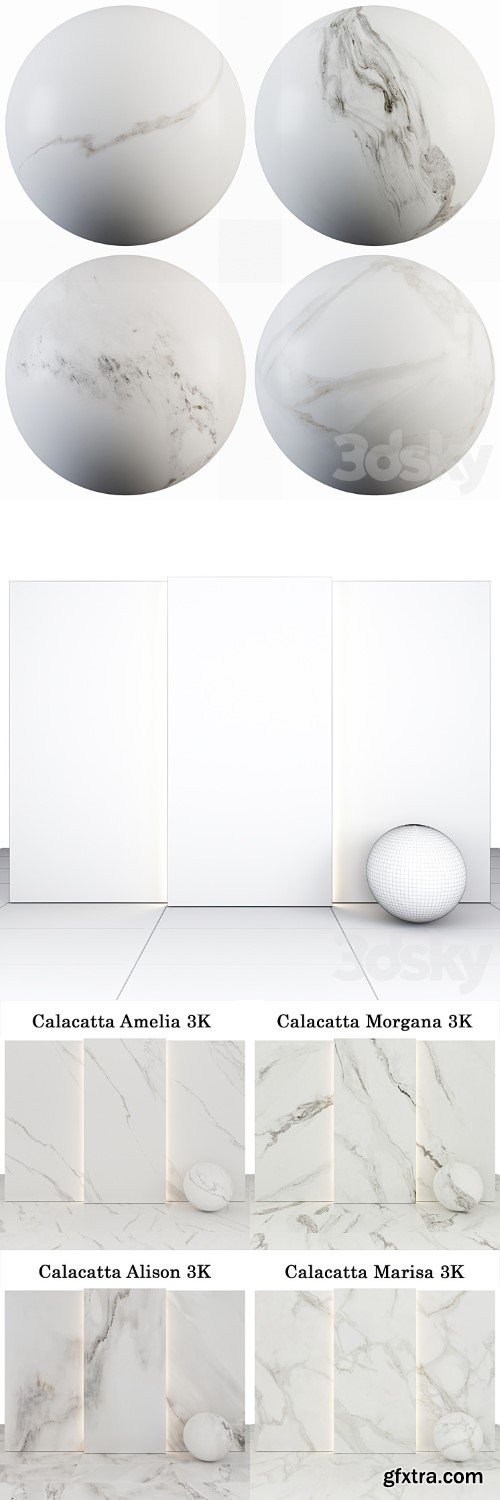 3dsky Pro - Collection Marble 72