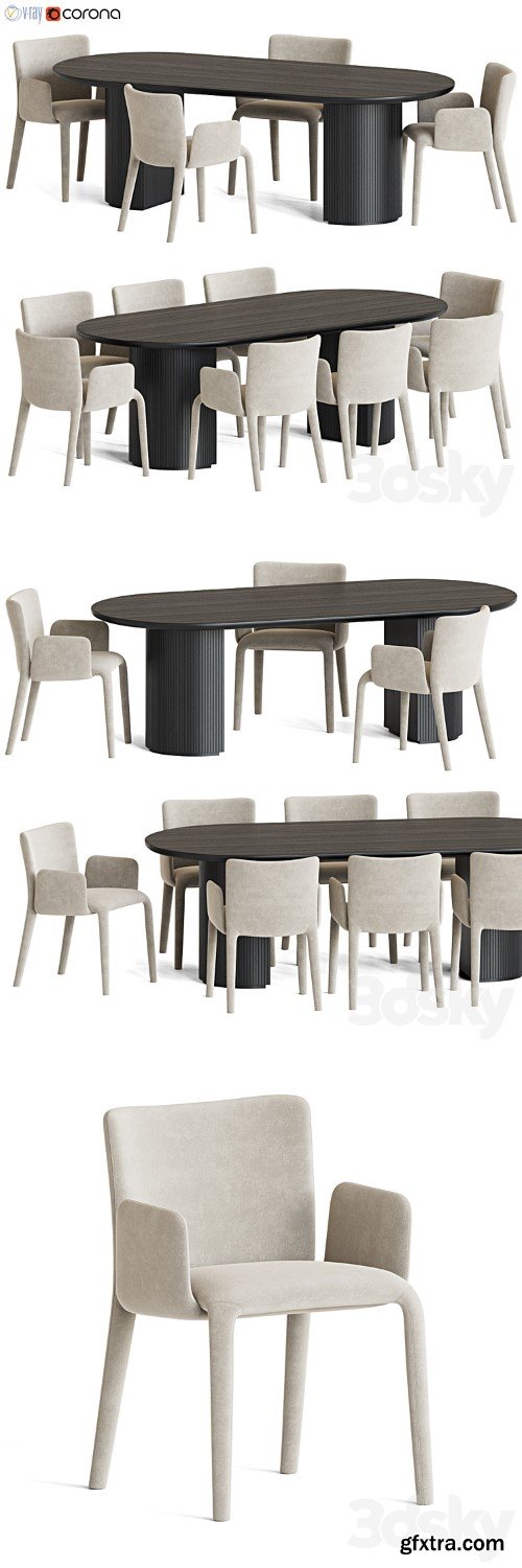 3dsky Pro - Dining Set 118