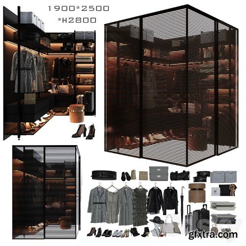 3dsky Pro - Wardrobe unit in the bedroom_3