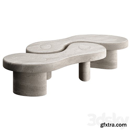 3dsky Pro - U&ME TABLE TRAVERTINE
