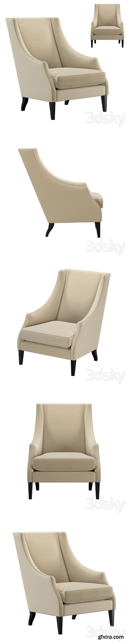 3dsky Pro - Angel Wing Chair
