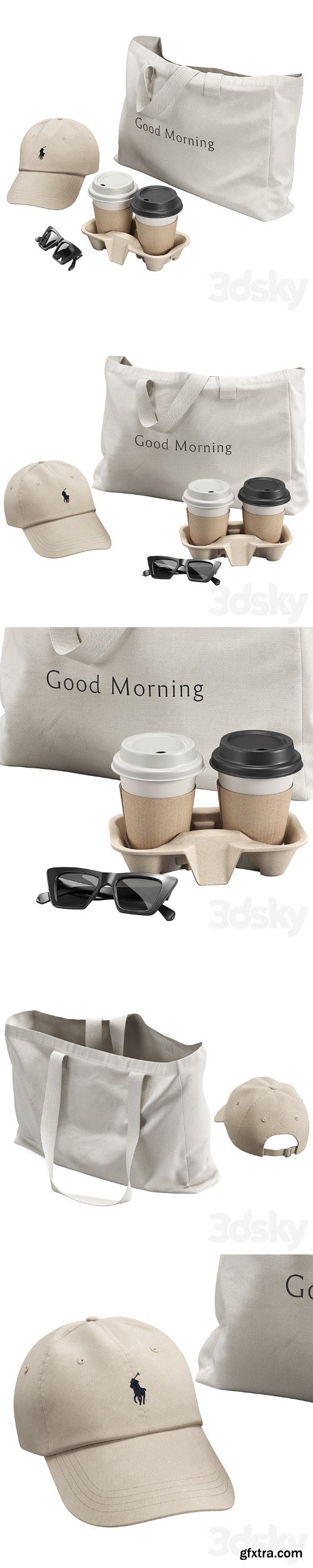 3dsky Pro - Tote Bag & Paper Cups