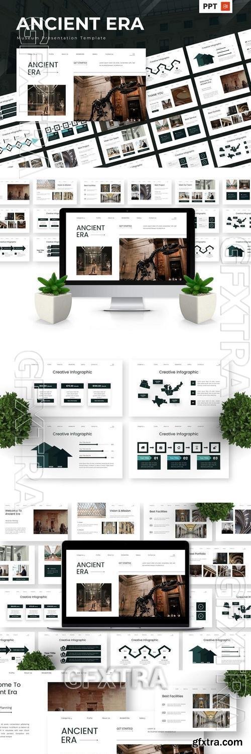 Ancient Era - Museum Powerpoint Templates QBMG9ZB