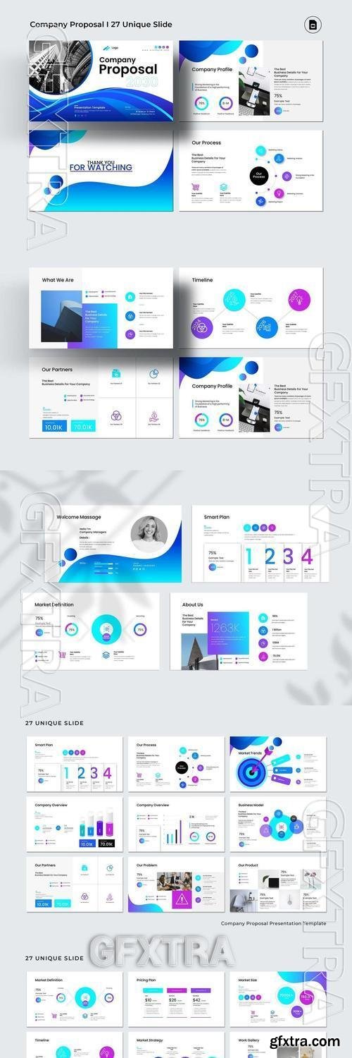 Company Proposal Google Slide Template SL5DTMG
