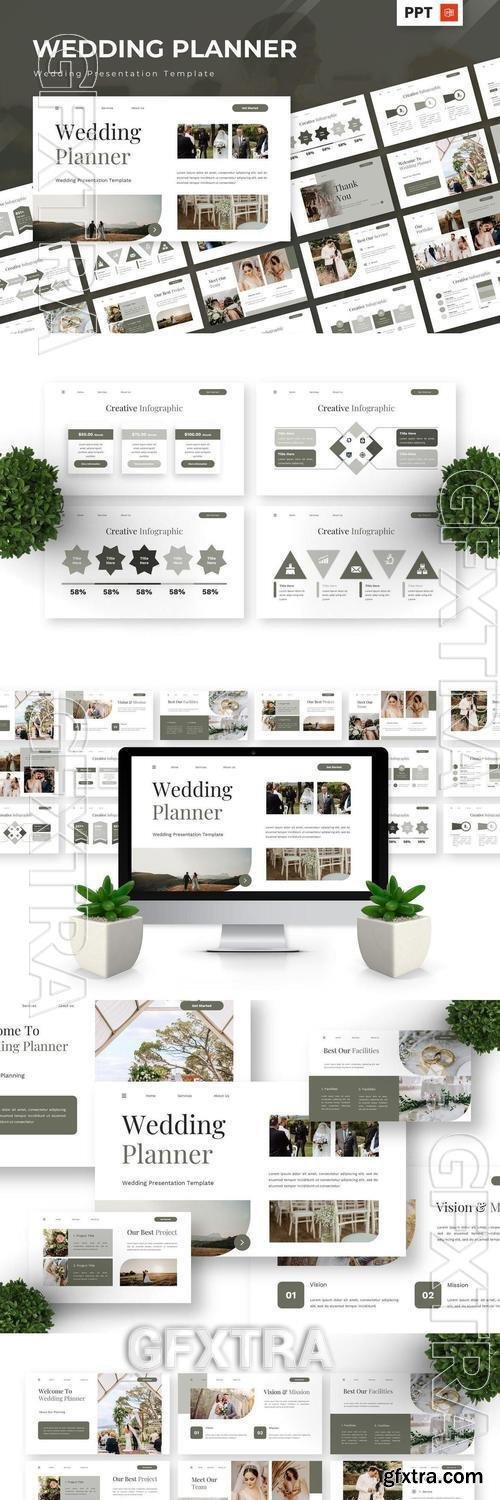 Wedding Planner - Wedding Powerpoint Templates Z7XWKSB