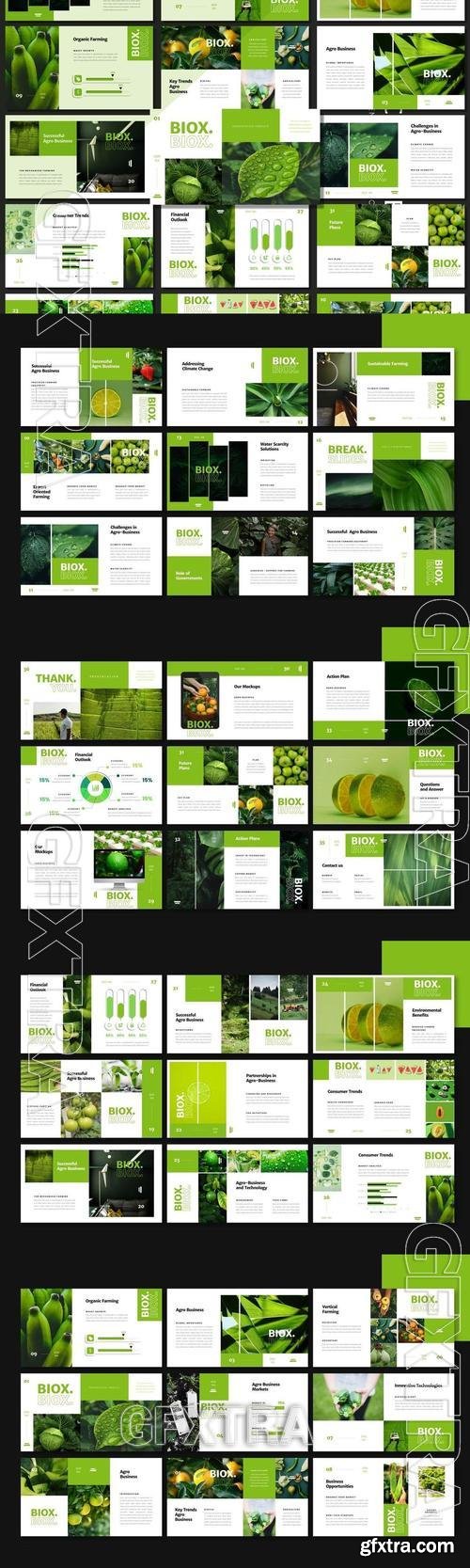 Biox Agri Business Powerpoint Template GRNZACL