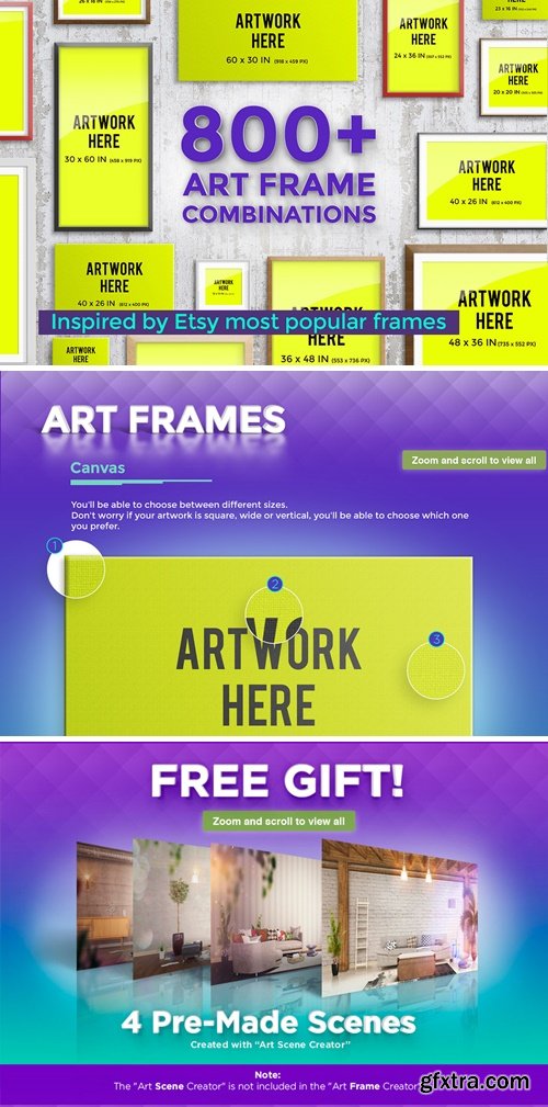 CM - Pro Mockup - Art Frame Creator 1123913 CM - Pro Mockup - Art Frame Creator 1123913