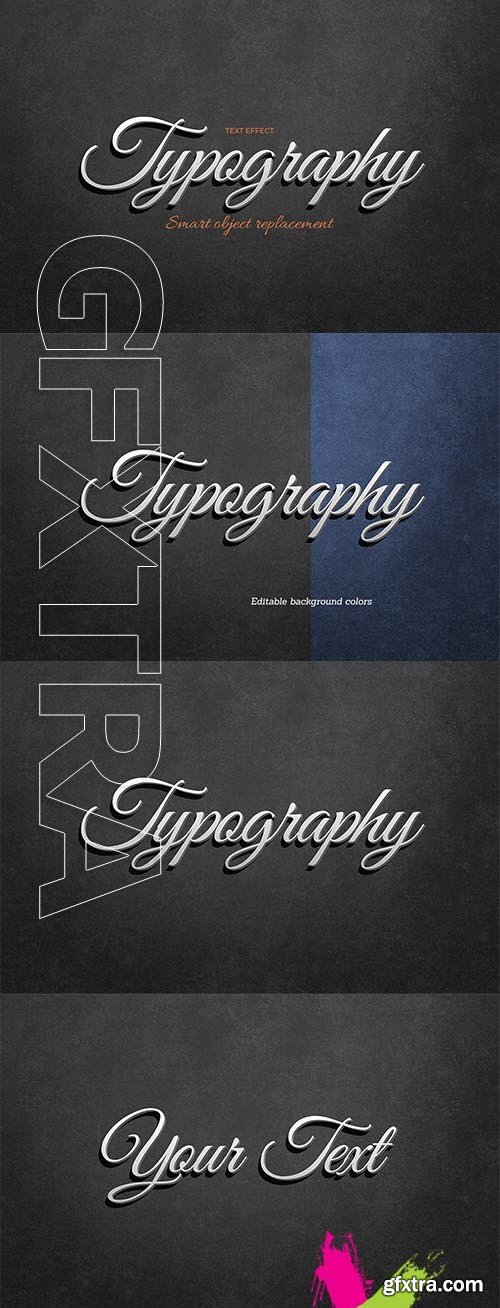 Typography Text Effect
