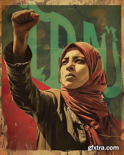 She Makes Revolution 43xJPG, 8xAI Illustrated