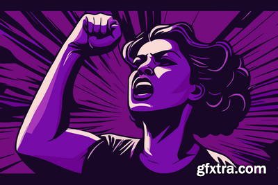 She Makes Revolution 43xJPG, 8xAI Illustrated