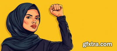 She Makes Revolution 43xJPG, 8xAI Illustrated