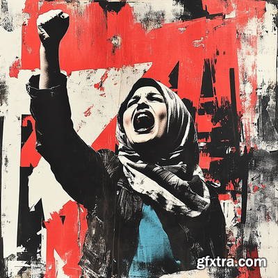 She Makes Revolution 43xJPG, 8xAI Illustrated