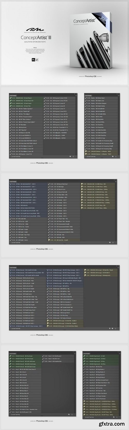 CM - RM Concept Artist III (bundle) 1254843 CM - RM Concept Artist III (bundle) 1254843