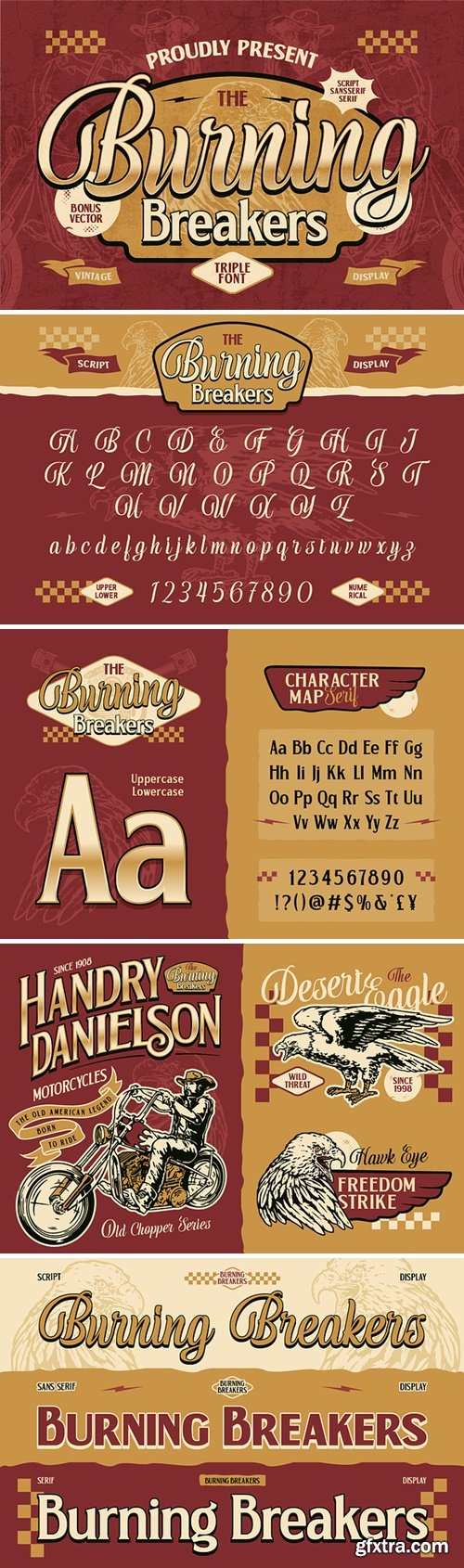 Burning Breakers Font