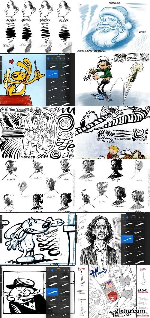 CM - 80+ INK, PEN & SKETCH Brushes Bundle 1393089 CM - 80+ INK, PEN & SKETCH Brushes Bundle 1393089