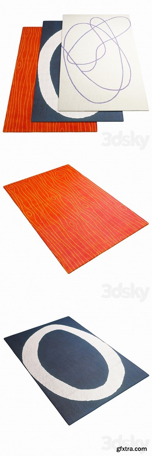3dsky Pro - Three carpets ASPLUND - 1-13