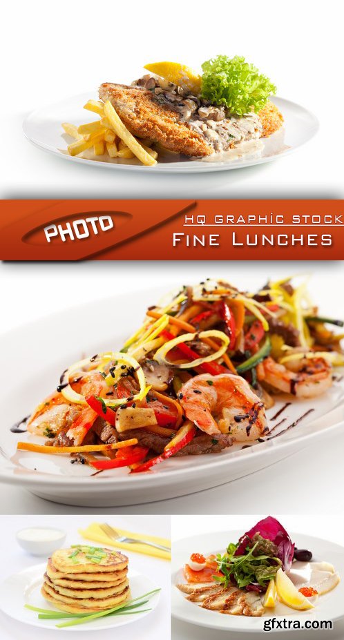 Stock Photo - Fine Lunches