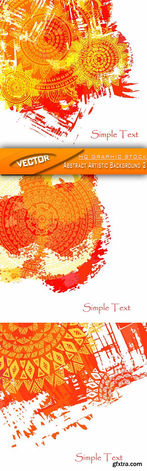 Stock Vector - Abstract Artistic Background 2