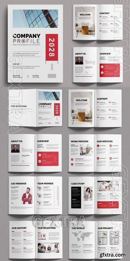 Company Profile Design NB5FPXT