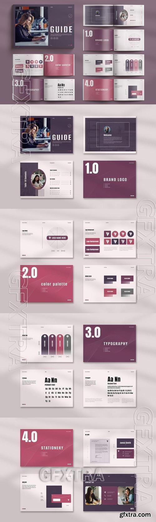 Brand Style Guideline Template YJQS8PH