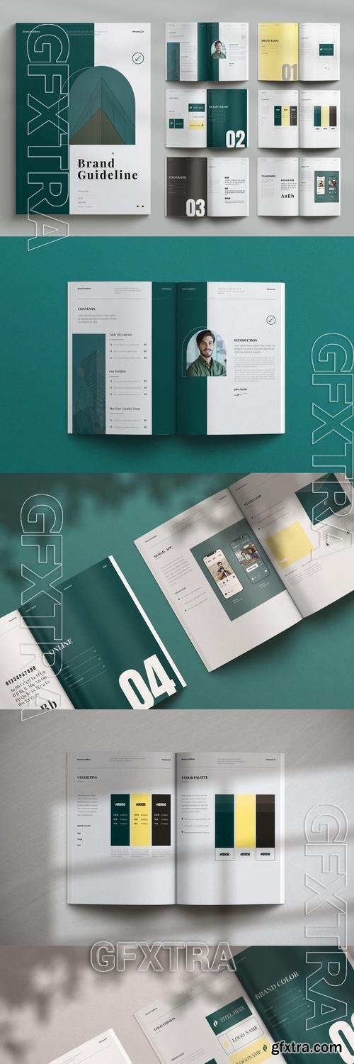 Brand Guideline Template Layout 5LLX6X9 Brand Guideline Template Layout 5LLX6X9