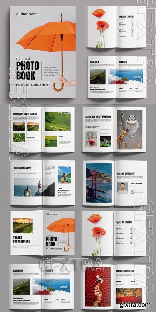 Photobook Design Template VBDHAN5 Photobook Design Template VBDHAN5