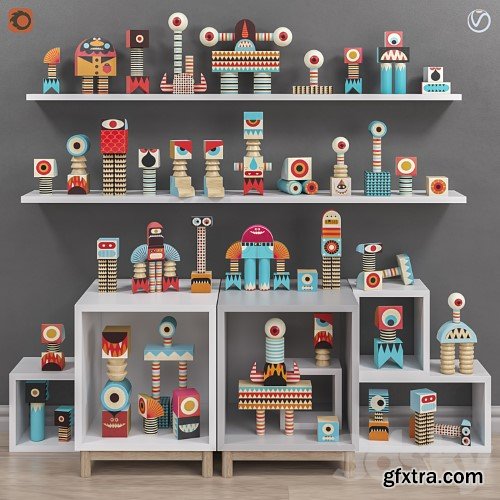 3dsky Pro - Toys and furniture set 30
