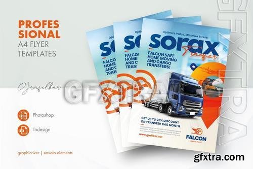 Logistic Flyer Templates U7RC9EE
