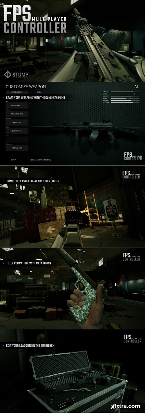 Fab - FPS Multiplayer Controller