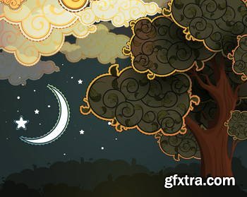 Sign Me a Lullaby, Fairytale Vectors 25xEPS