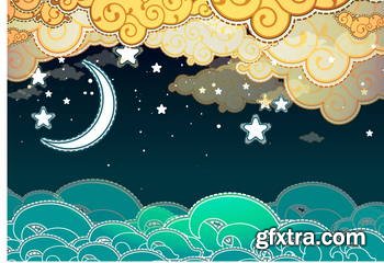 Sign Me a Lullaby, Fairytale Vectors 25xEPS