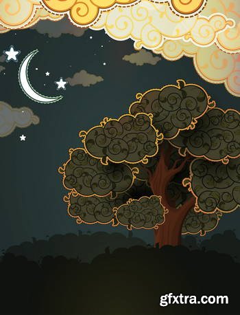 Sign Me a Lullaby, Fairytale Vectors 25xEPS