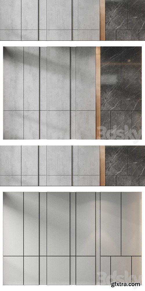 3dsky Pro - wall panels | set 272