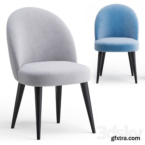 3dsky Pro - Dining soft chair Timon II