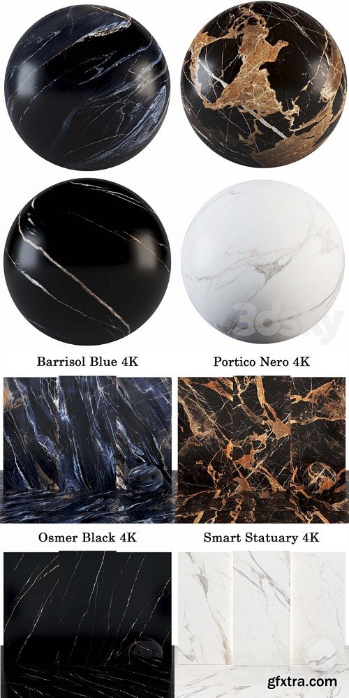 3dsky Pro - Collection Marble 64