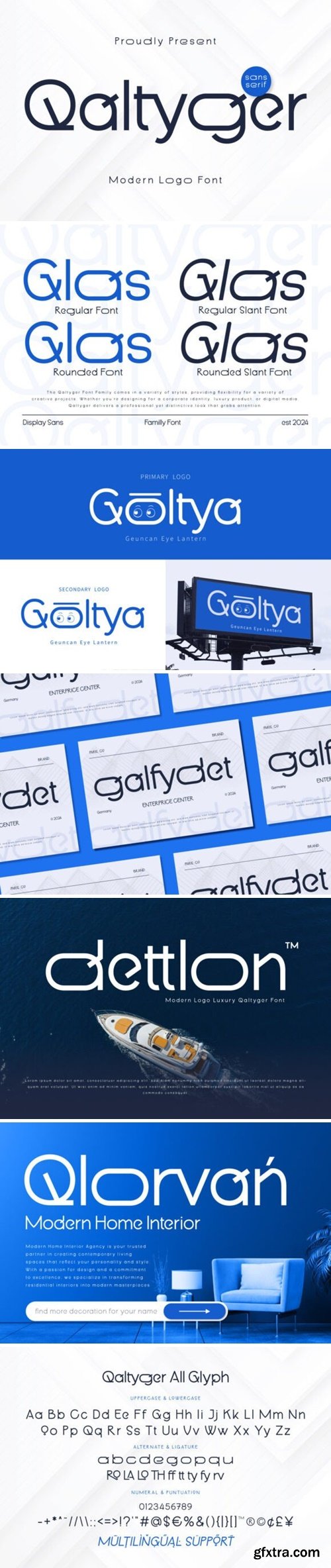 Qaltyger Font