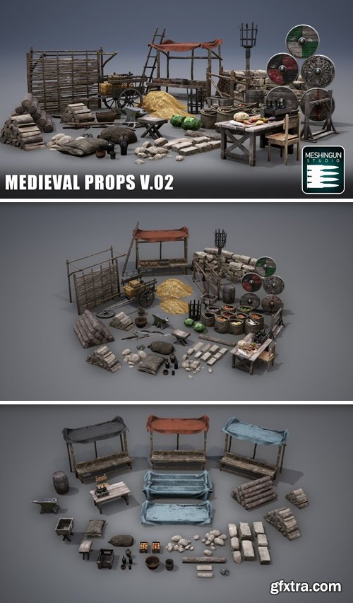 Fab - Medieval Props Pack Fab - Medieval Props Pack