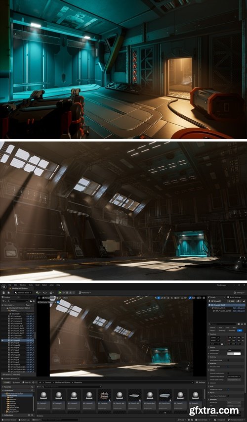 Fab - Modular Sci-Fi Station Fab - Modular Sci-Fi Station