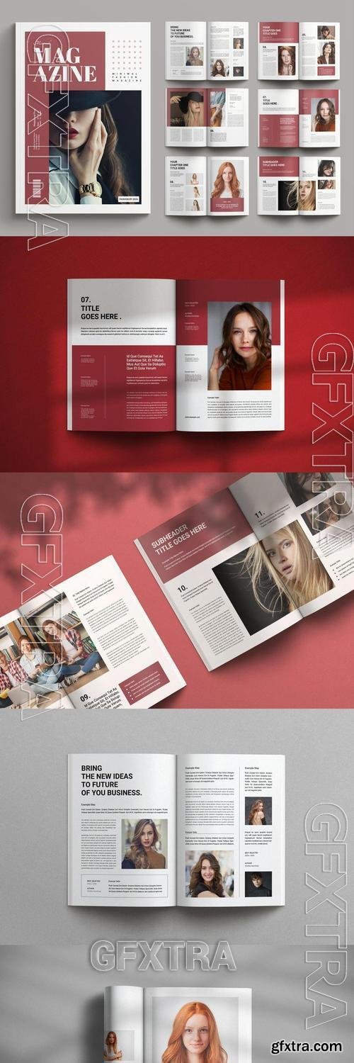 Minimal Fashion Magazine Layout W4SMCY4 Minimal Fashion Magazine Layout W4SMCY4