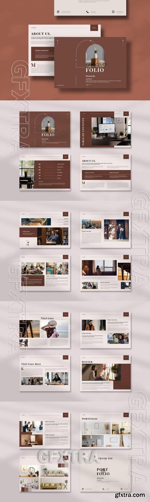 Portfolio Template Leyout MGJCJMP Portfolio Template Leyout MGJCJMP