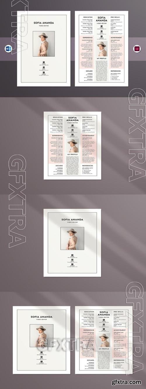 Resume Word Template 7M99R6W Resume Word Template 7M99R6W