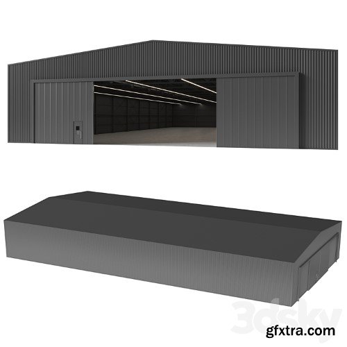 3dsky Pro - Warehouse Hangar