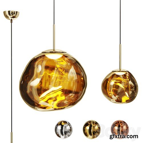 3dsky Pro - Pendant - Melt Led Pendant by Tom Dixon
