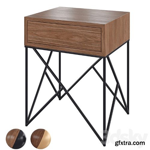 3dsky Pro - Bedside table Prince