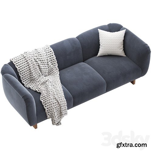 3dsky Pro - CB2 Claude Sofa