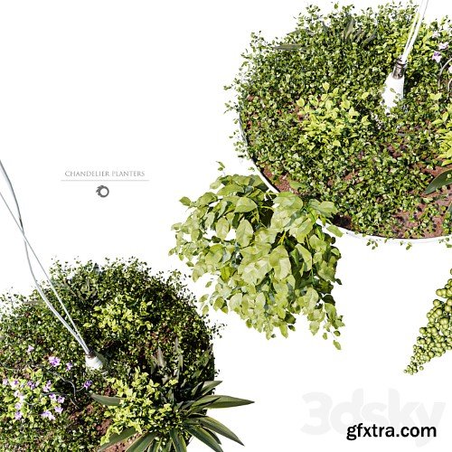 3dsky Pro - Chandelier plant pot