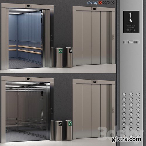 3dsky Pro - Lift Kone TRANSYS (KDS 300)